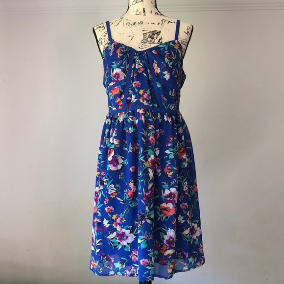 Nicole by Nicole Miller Floral Dress - Picture 1 of 10
